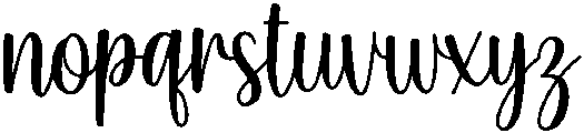 Pumpkin Regular otf (400) Font LOWERCASE