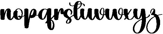 Pumpkin Regular otf (400) Font LOWERCASE