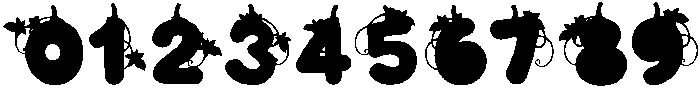 Pumpkin Regular otf (400) Font OTHER CHARS
