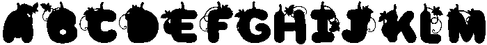 Pumpkin Regular otf (400) Font UPPERCASE