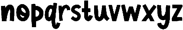 Pumpkin Spice Regular otf (400) Font LOWERCASE