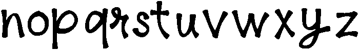 Pumpkin ttf (400) Font LOWERCASE