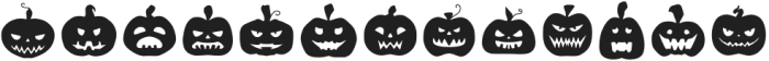 Pumpkins Regular otf (400) Font LOWERCASE