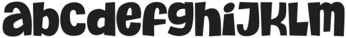 Punchline-Regular otf (400) Font LOWERCASE