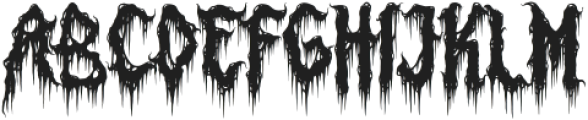 Punish Sinner otf (400) Font LOWERCASE