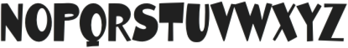 Punk Madness Regular otf (400) Font UPPERCASE