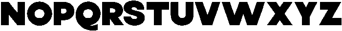 Punko Regular otf (400) Font UPPERCASE