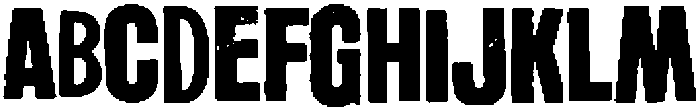 Punks in Angst Straight Edge otf (400) Font UPPERCASE