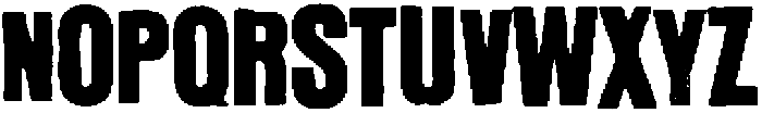 Punks in Angst Straight Edge otf (400) Font UPPERCASE