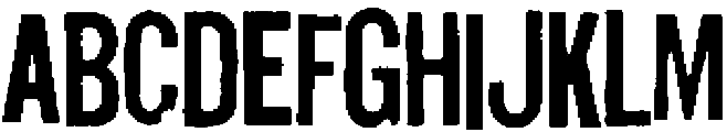 Punks in Angst Straight Edge otf (400) FONT