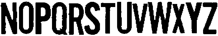 Punks in Angst Straight Edge otf (400) Font LOWERCASE