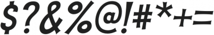 Pupcat Bold Italic otf (700) Font OTHER CHARS