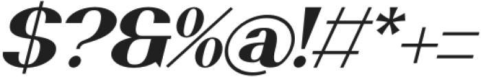 Puppet Master Italic otf (400) Font OTHER CHARS