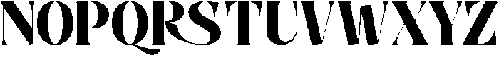 Pure Motif Black otf (900) Font UPPERCASE