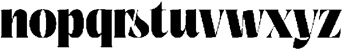 Pure Motif Black otf (900) Font LOWERCASE