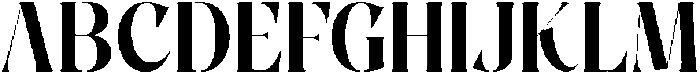Pure Motif Bold otf (700) Font UPPERCASE