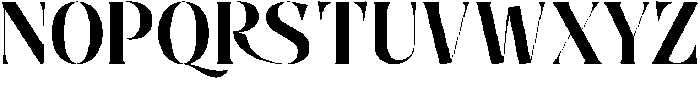 Pure Motif Bold otf (700) Font UPPERCASE