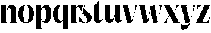 Pure Motif Bold otf (700) Font LOWERCASE