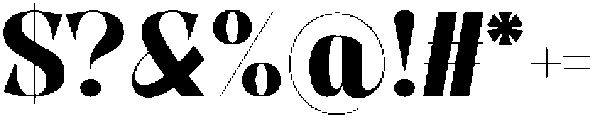Pure Motif ExtraBold otf (700) Font OTHER CHARS