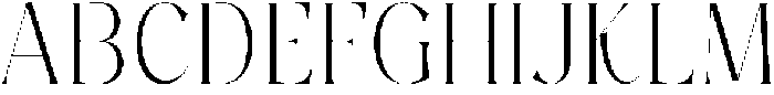 Pure Motif ExtraLight otf (200) Font UPPERCASE