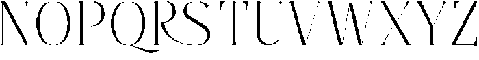 Pure Motif ExtraLight otf (200) Font UPPERCASE