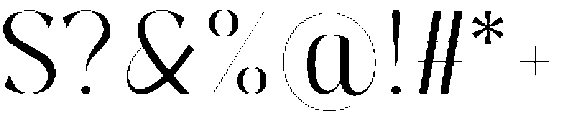 Pure Motif Light otf (300) Font OTHER CHARS