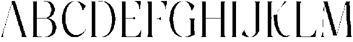 Pure Motif Light otf (300) Font UPPERCASE