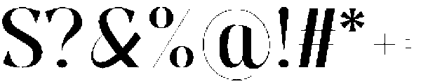 Pure Motif Medium otf (500) Font OTHER CHARS