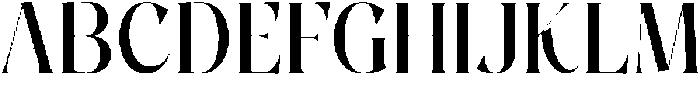 Pure Motif Medium otf (500) Font UPPERCASE