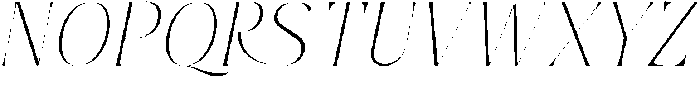 Pure Motif Thin Italic otf (100) Font UPPERCASE