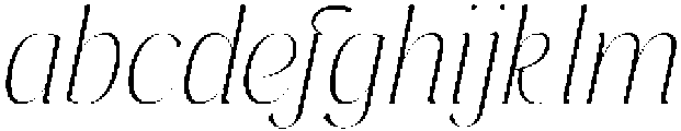 Pure Motif Thin Italic otf (100) FONT