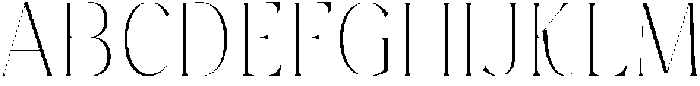 Pure Motif Thin otf (100) Font UPPERCASE