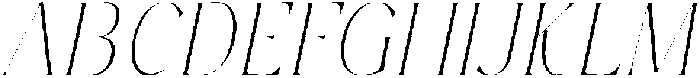 Pure Motif Variable Italic ttf (400) Font UPPERCASE