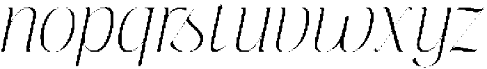 Pure Motif Variable Italic ttf (400) Font LOWERCASE