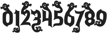 Purgatorie Ghost otf (400) Font OTHER CHARS