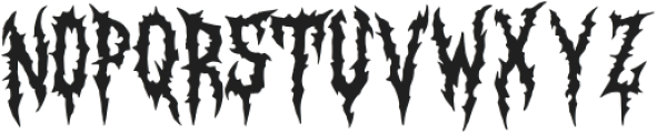 Purgatory-Regular otf (400) Font LOWERCASE