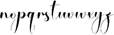 Purple Regular otf (400) Font LOWERCASE