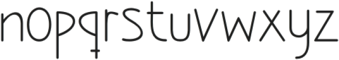 Pushpin Light otf (300) Font LOWERCASE