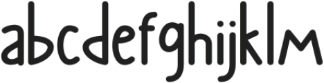 Pushpin Medium otf (500) Font LOWERCASE