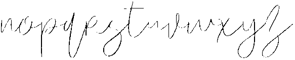 Puspa Script otf (400) Font LOWERCASE