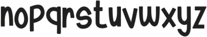 Putding Regular otf (400) Font LOWERCASE