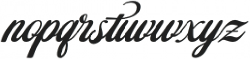 Putteri Script Bold Italic Bold Italic otf (700) Font LOWERCASE