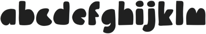 Puzler Regular otf (400) Font LOWERCASE