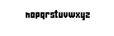Puls 2012 Font LOWERCASE
