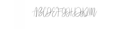 Puspa Script.ttf Font UPPERCASE