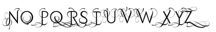 Purissima Light C Font UPPERCASE