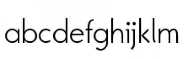 Purissima Light C Font LOWERCASE