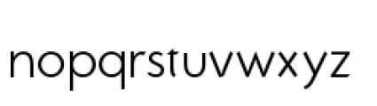 Purissima Light C Font LOWERCASE