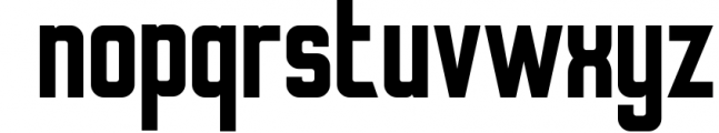 Pumpshot Font LOWERCASE