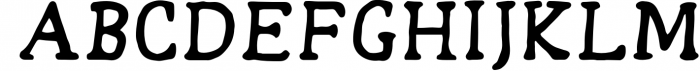 Putnam | A Vintage Typeface Font UPPERCASE